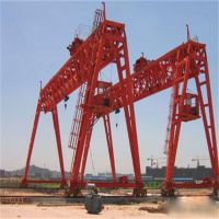 遼寧撫順現(xiàn)場(chǎng)安裝，門式起重機(jī)