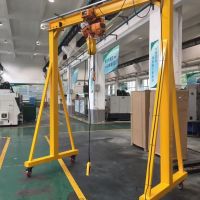 宜昌市手推移動式龍門吊，簡易行吊