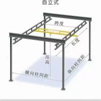 設計安裝 綿陽 廣元KBK起重機行車、航吊、專業(yè)廠家
